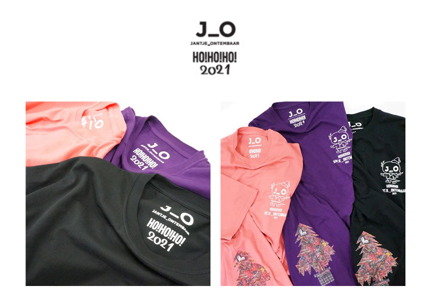 2021 Christmas限定 J_O ORIGINAL Tシャツ ブラック